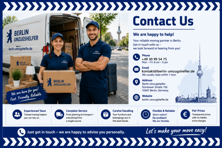 Moving Company Berlin Contact
